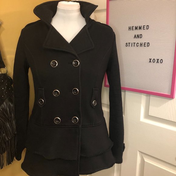 Maurices Jackets & Blazers - Maurice's Black Pea Coat
